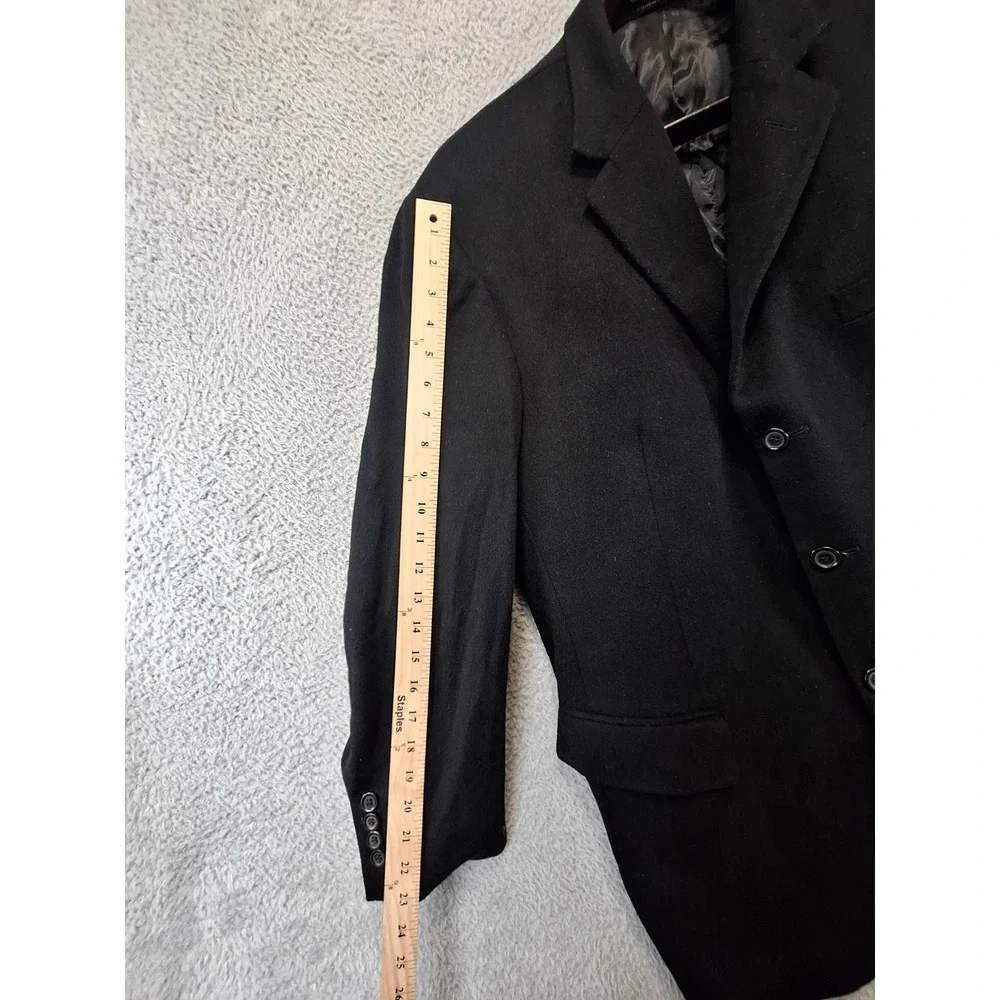 Cezani Mens 46R Wool Silk Cashmere Blazer‎ Sport Coat 3-Button Formal